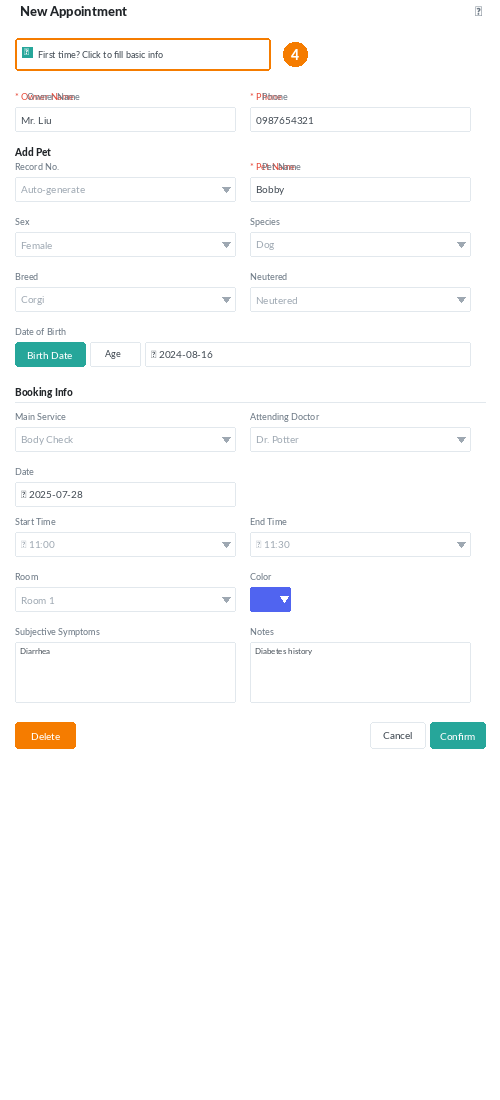booking overview screenshot 2 of 7