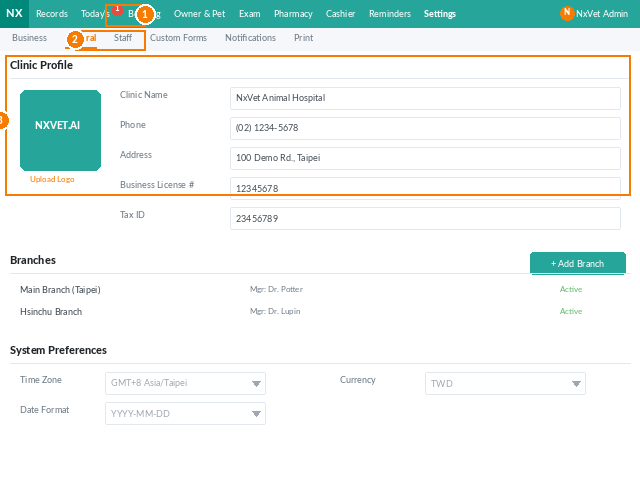 general settings screenshot 1 of 7