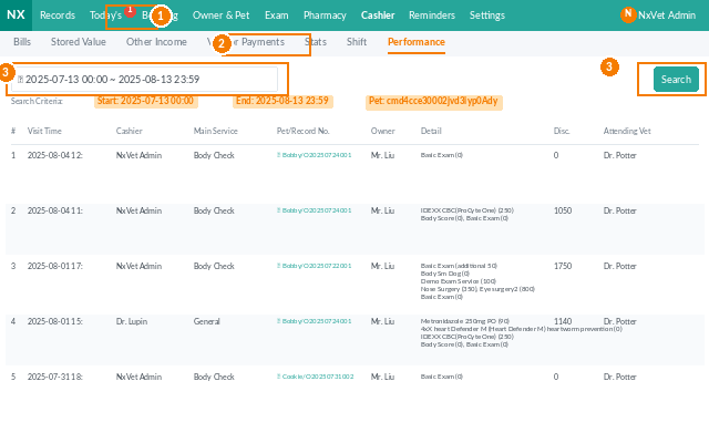 performance allocation screenshot 5 of 7