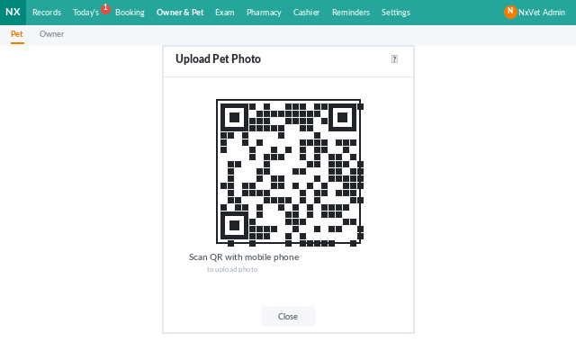 Mã QR tải lên bằng điện thoại