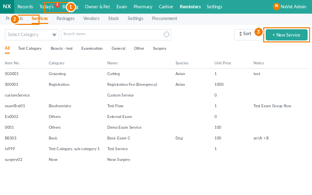 service catalog screenshot 1 of 7