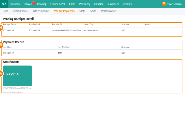 vendor payments screenshot 6 of 7